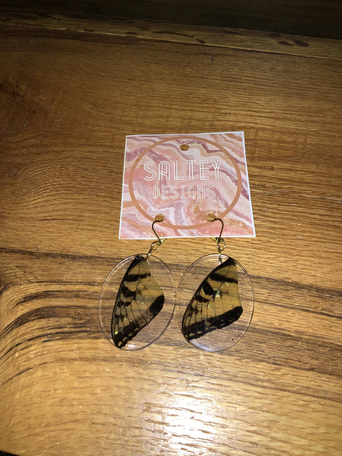 Resin Earrings by Jeneva