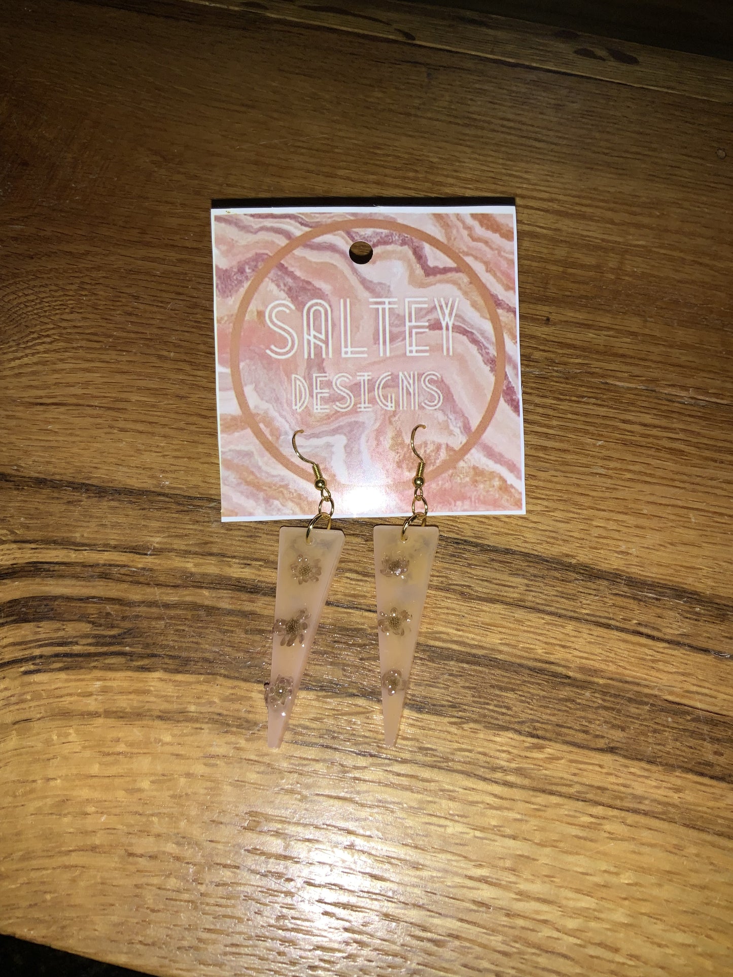 Resin Earrings by Jeneva