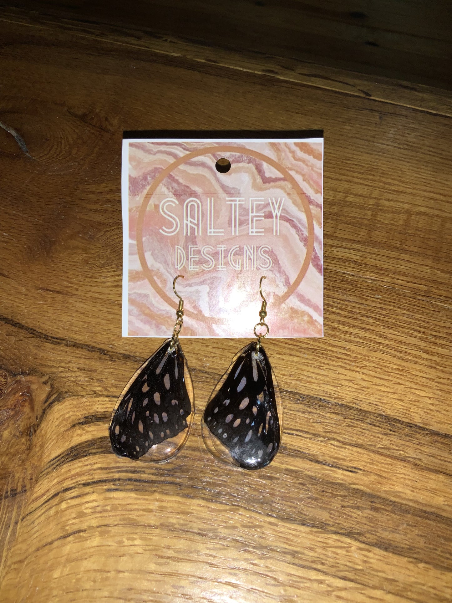 Resin Earrings by Jeneva