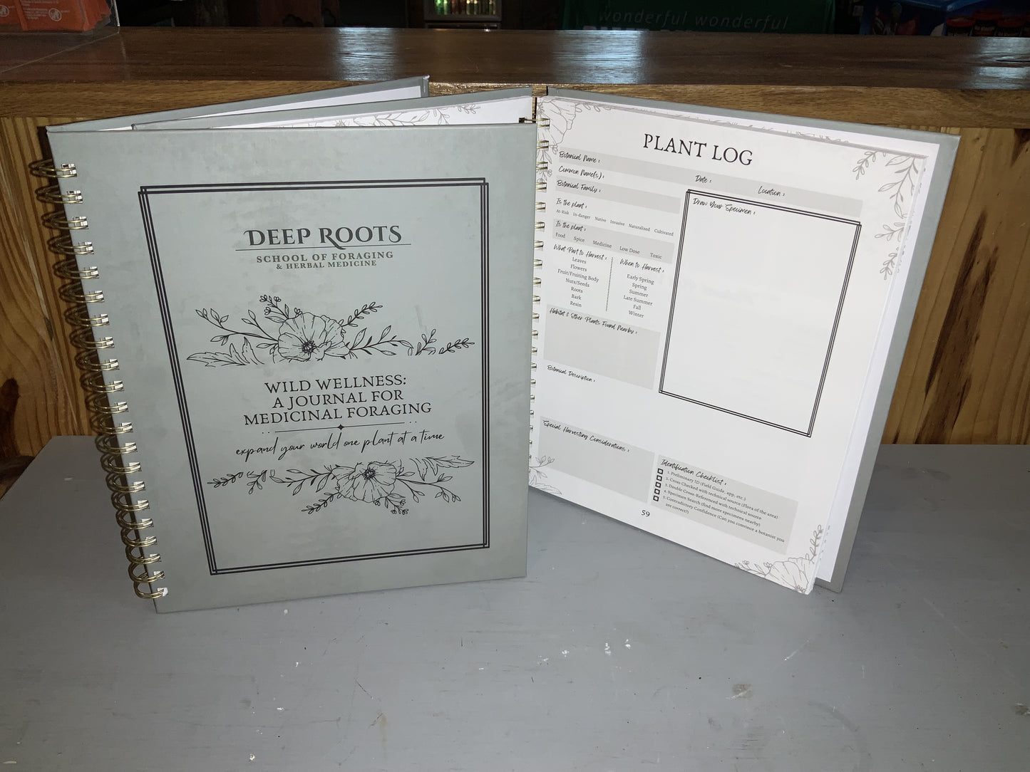 Deep Roots Wild Wellness Journal