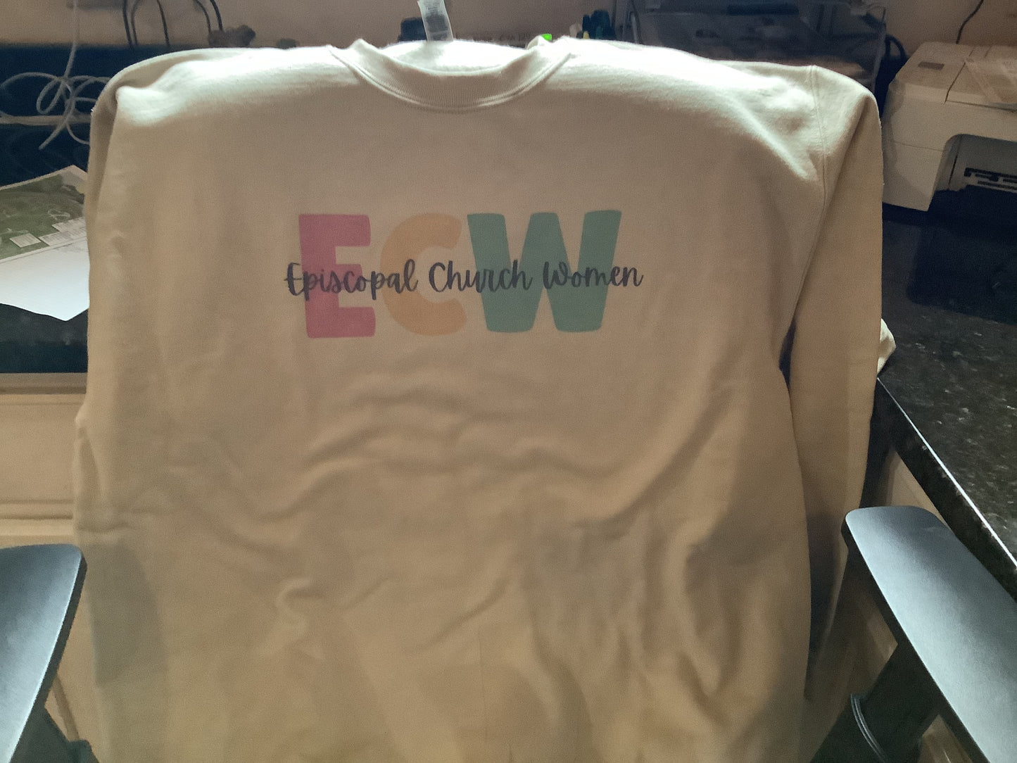 ECW cream Sweatshirt