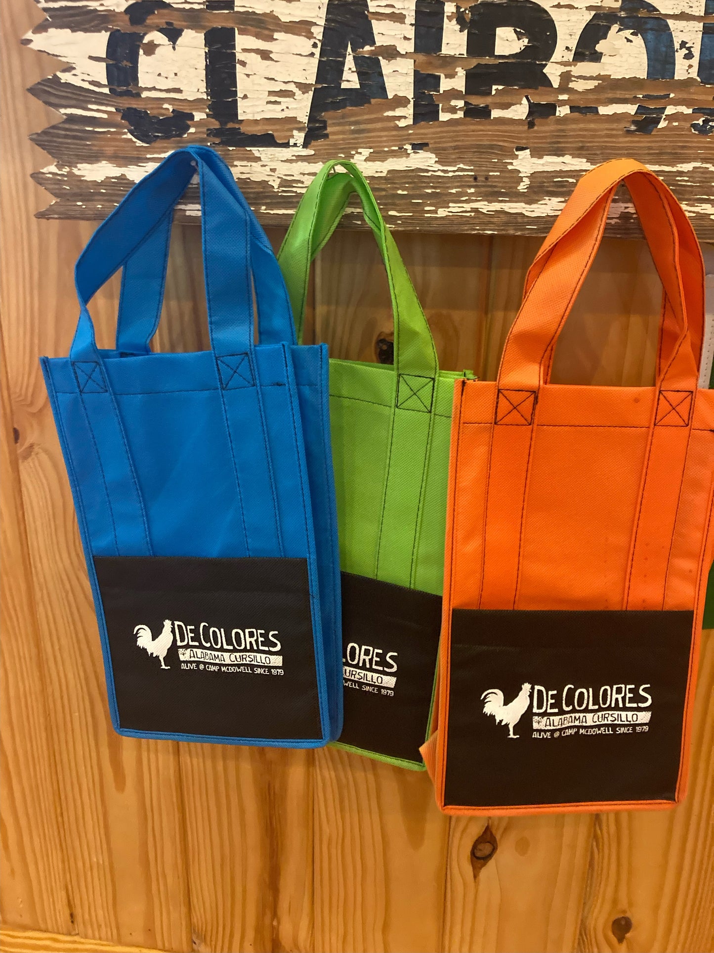 Cursillo Wine Tote