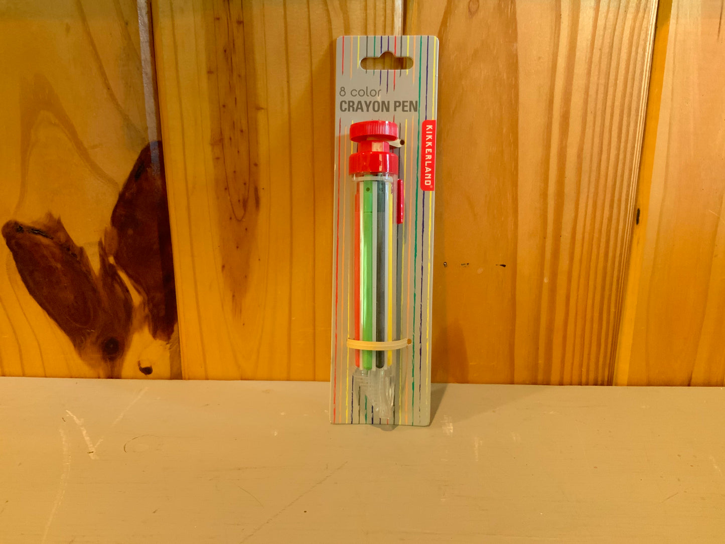 8 Color Crayon Pen