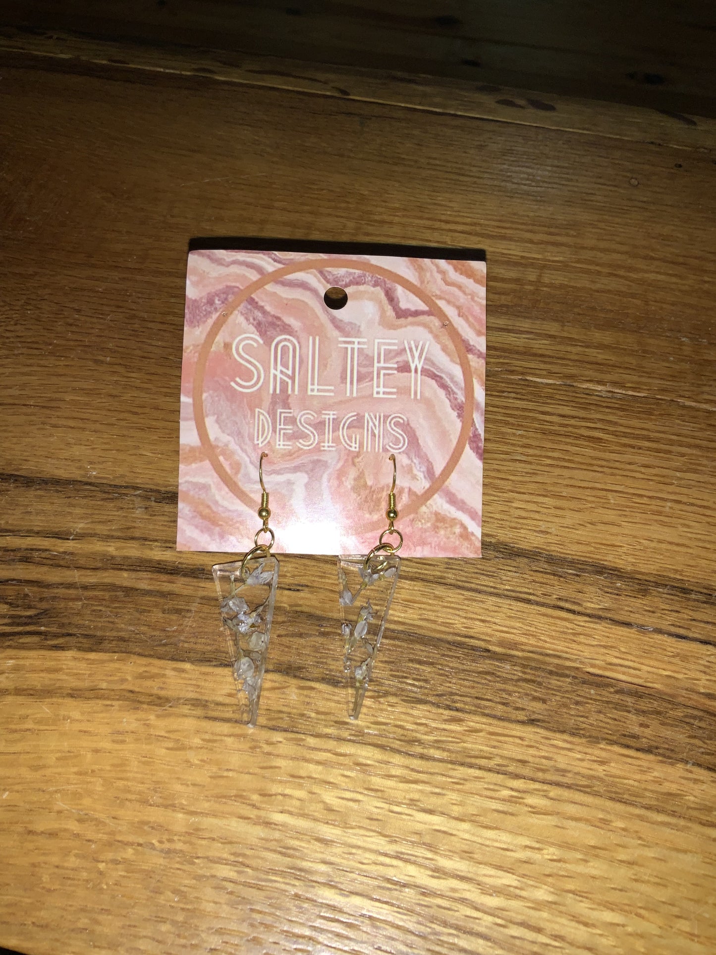 Resin Earrings by Jeneva