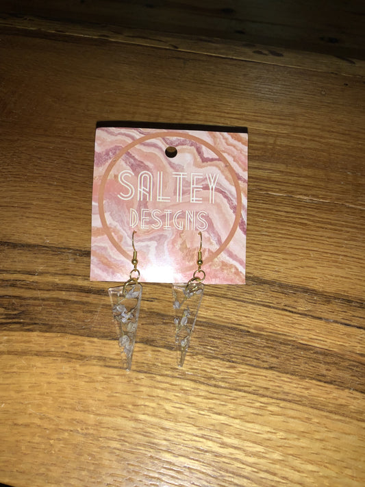 Resin Earrings by Jeneva