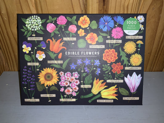 Edible Flowers Puzzle