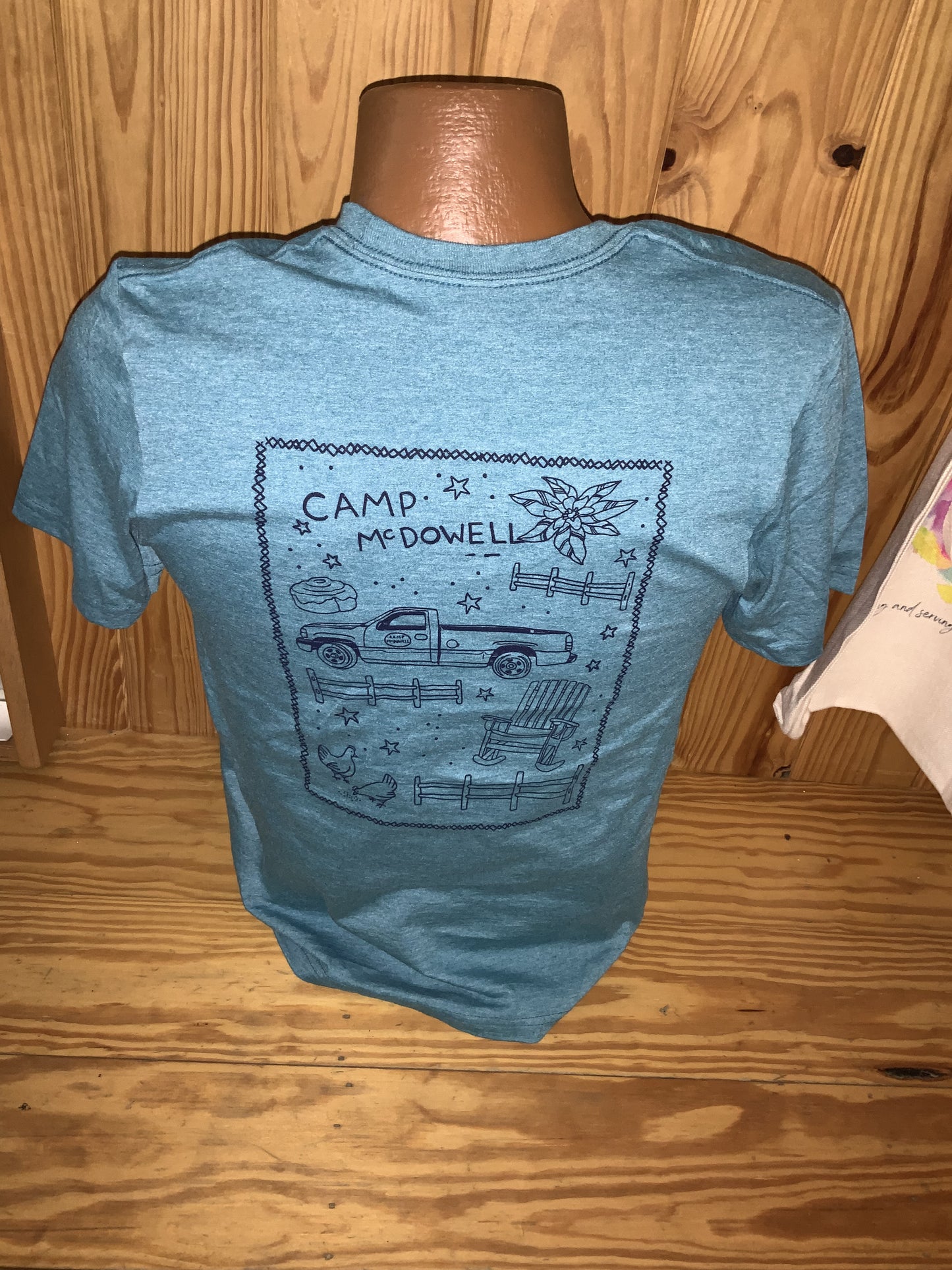 Blue Camp McDowell Star Shirt