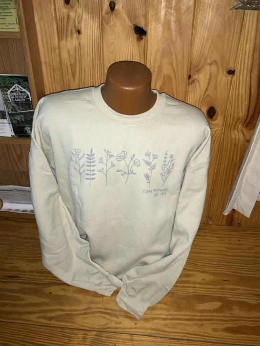 "Wildflower" Sweatshirts by Nurse Stacey