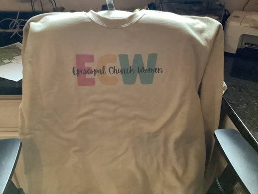 ECW cream Sweatshirt